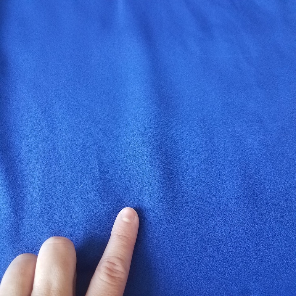HARLOWE & GRAHAM | BLUE BLOUSE | SIZE SMALL - Picture 4 of 8